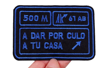Outdoor Nature Camping Traveler Embroidered Patch Iron On Patches For Clothing Thermoadhesive Patches Hiking Patch For Backpack