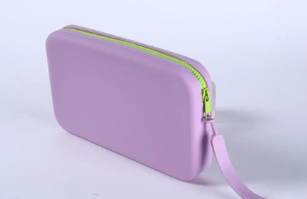 Portable Silicone Underwear Storage Bag Large Capacity Waterproof Zipper Pouch Desktop Storage Toiletries Bag Lipstick Bags