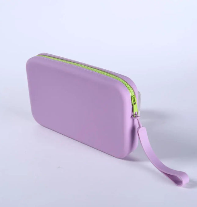 Portable Silicone Underwear Storage Bag Large Capacity Waterproof Zipper Pouch Desktop Storage Toiletries Bag Lipstick Bags