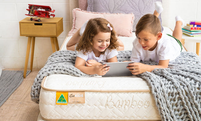 Eco Kids Pillow Top Mattress with Eco Kids Base Bundle