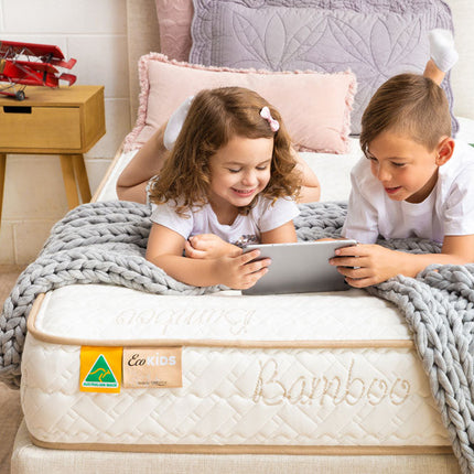 Eco Kids Pillow Top Mattress with Eco Kids Base Bundle