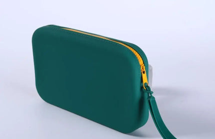 Portable Silicone Underwear Storage Bag Large Capacity Waterproof Zipper Pouch Desktop Storage Toiletries Bag Lipstick Bags