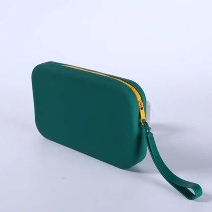 Portable Silicone Underwear Storage Bag Large Capacity Waterproof Zipper Pouch Desktop Storage Toiletries Bag Lipstick Bags