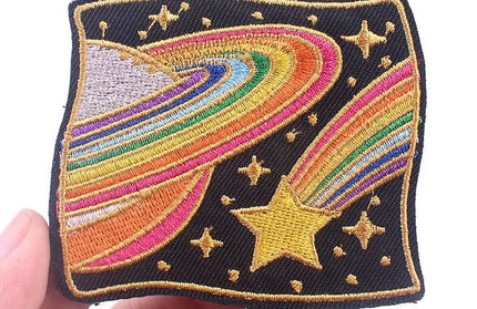 Outdoor Nature Camping Traveler Embroidered Patch Iron On Patches For Clothing Thermoadhesive Patches Hiking Patch For Backpack