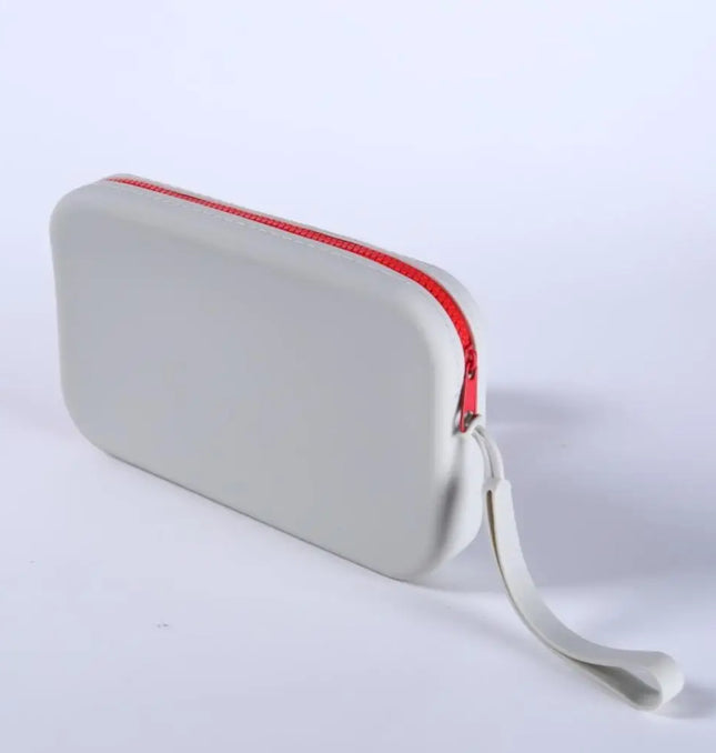 Portable Silicone Underwear Storage Bag Large Capacity Waterproof Zipper Pouch Desktop Storage Toiletries Bag Lipstick Bags