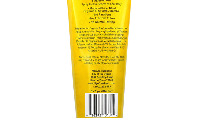 Lily Of The Desert Aloe Vera Skin Care Products Gelly (1x8 Oz)