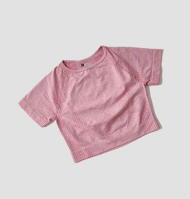 WAREBALL Seamless Women Yoga Pants Workout Sportswear Gym Clothing Fitness Long Sleeve Crop Top High Waist Leggings SportsTop