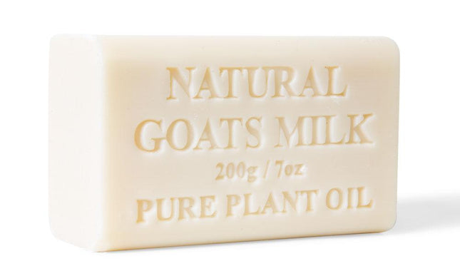 2x 200g Goats Milk Soap Bars - Natural Creamy Scent Pure Australian Skin Care-0
