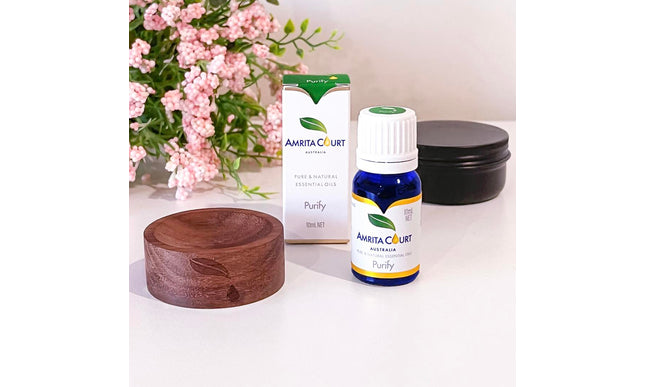 Purify+Wood Diffuser | Clean Air | Rid of Germs | Positive Energy