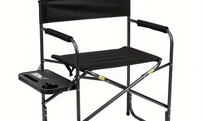 Outdoor Folding Chair with Side Table - Your Versatile Camping Companion