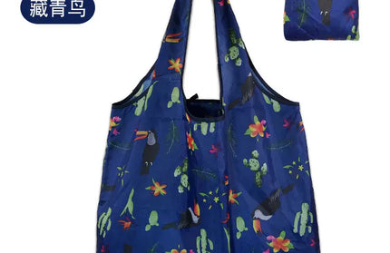 Large Shopping Bag Reusable Eco Bag Grocery Package Beach Toy Storage Bags Shoulder Shopping Pouch Foldable Tote Pouch Package