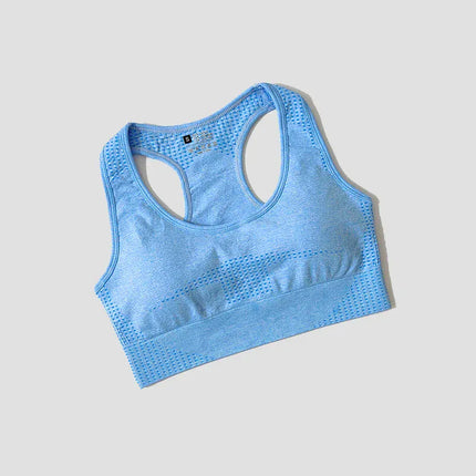 WAREBALL Seamless Women Yoga Pants Workout Sportswear Gym Clothing Fitness Long Sleeve Crop Top High Waist Leggings SportsTop