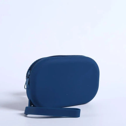 Portable Silicone Underwear Storage Bag Large Capacity Waterproof Zipper Pouch Desktop Storage Toiletries Bag Lipstick Bags