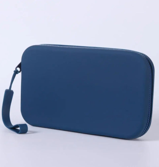Portable Silicone Underwear Storage Bag Large Capacity Waterproof Zipper Pouch Desktop Storage Toiletries Bag Lipstick Bags
