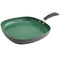 Eco-Friendly Home Hummington 11 inch Green Ceramic Non-Stick Grill Pan in Matte Grey-0