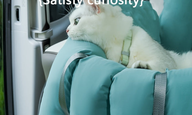 NNETM Portable Pet Car Seat & Travel Bed for Small Pets-1