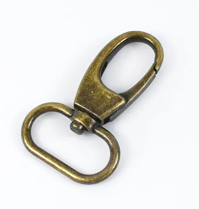 5/10Pcs 19/25/32/38mm Metal Buckle Swivel Clasp for Strap Dog Collar Webbing Trigger Clip Snap Hooks DIY Bag Buckles Accessories