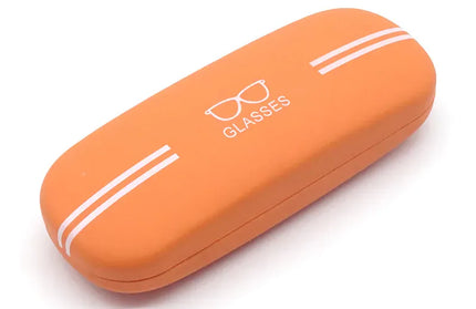 EcoWarra Orange High Quality Glasses Case Hard Shell Eyewear Case For Men Women Sunglasses Storage Box