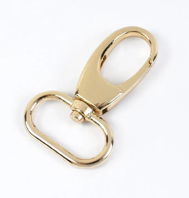 5/10Pcs 19/25/32/38mm Metal Buckle Swivel Clasp for Strap Dog Collar Webbing Trigger Clip Snap Hooks DIY Bag Buckles Accessories