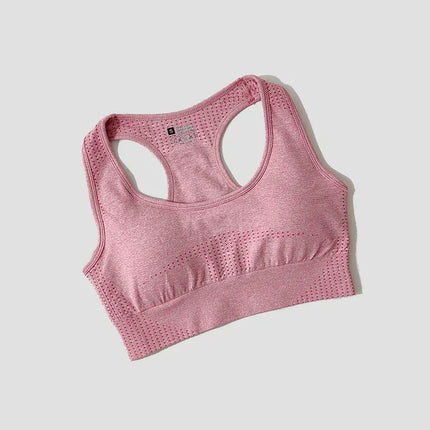 WAREBALL Seamless Women Yoga Pants Workout Sportswear Gym Clothing Fitness Long Sleeve Crop Top High Waist Leggings SportsTop