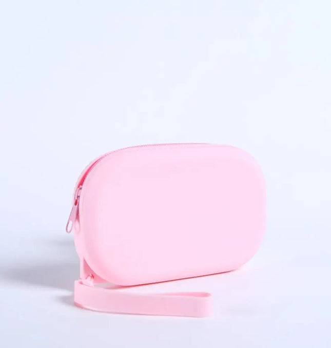 Portable Silicone Underwear Storage Bag Large Capacity Waterproof Zipper Pouch Desktop Storage Toiletries Bag Lipstick Bags