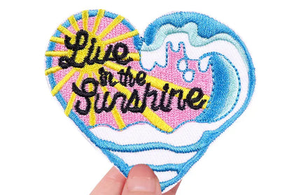 Outdoor Nature Camping Traveler Embroidered Patch Iron On Patches For Clothing Thermoadhesive Patches Hiking Patch For Backpack