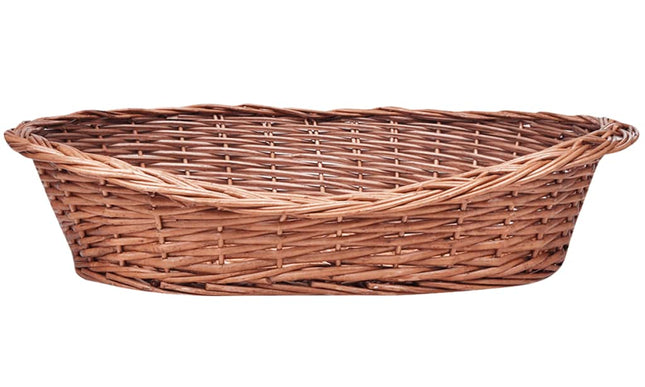 NNEVL Willow Dog Basket/Pet Bed Natural 70 cm-1