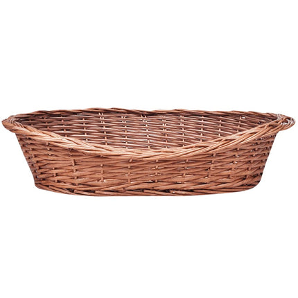 NNEVL Willow Dog Basket/Pet Bed Natural 70 cm-1