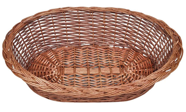 NNEVL Willow Dog Basket/Pet Bed Natural 70 cm-2