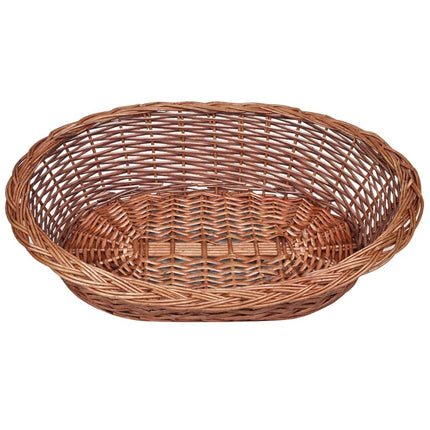 NNEVL Willow Dog Basket/Pet Bed Natural 70 cm-2
