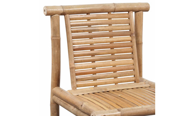 NNEVL Bar Stools 2 pcs Bamboo