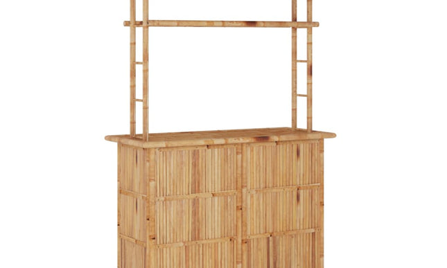 NNEVL 3 Piece Bar Set Bamboo