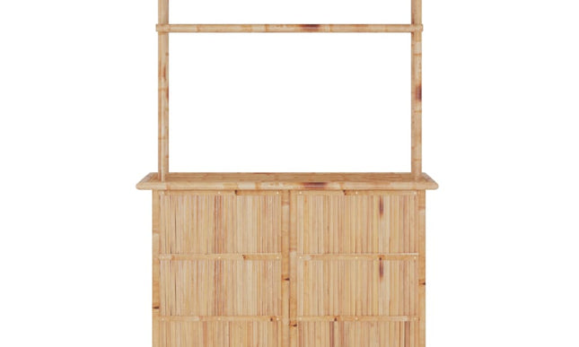 NNEVL 3 Piece Bar Set Bamboo