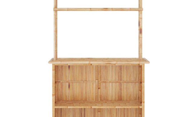 NNEVL 3 Piece Bar Set Bamboo