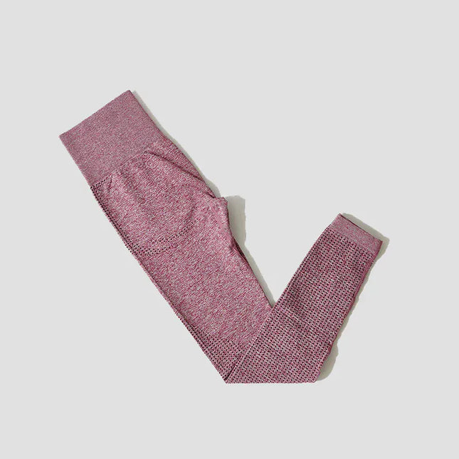 WAREBALL Seamless Women Yoga Pants Workout Sportswear Gym Clothing Fitness Long Sleeve Crop Top High Waist Leggings SportsTop