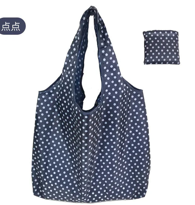 Large Shopping Bag Reusable Eco Bag Grocery Package Beach Toy Storage Bags Shoulder Shopping Pouch Foldable Tote Pouch Package
