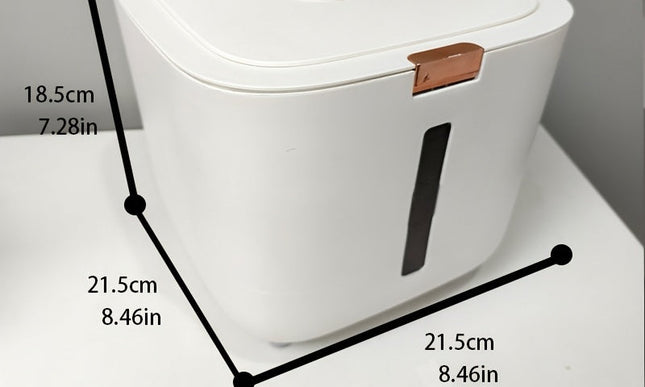 Pet Food Storage Container Flip-Top