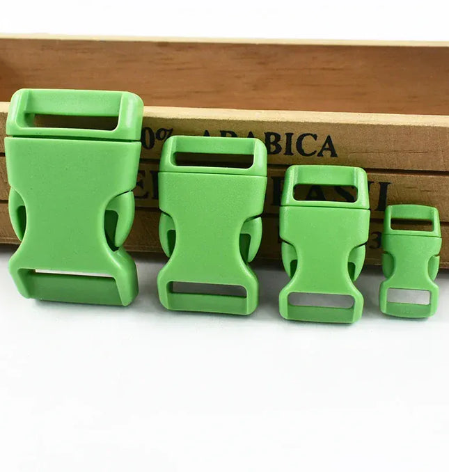 10/20Pcs 10-25mm Colored Plastic Hook Bag Strap Fasteners Quick Release Buckle Webbing Belt Buckles Dog Coller Adjust Hasp Clasp