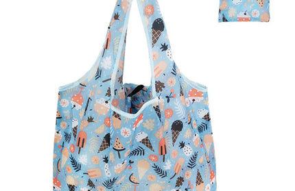 Large Shopping Bag Reusable Eco Bag Grocery Package Beach Toy Storage Bags Shoulder Shopping Pouch Foldable Tote Pouch Package
