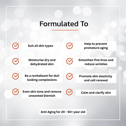 Anti-Aging Essential Blend 40+ | Feature Neroli | Premium Skin Range | Skincare Oil