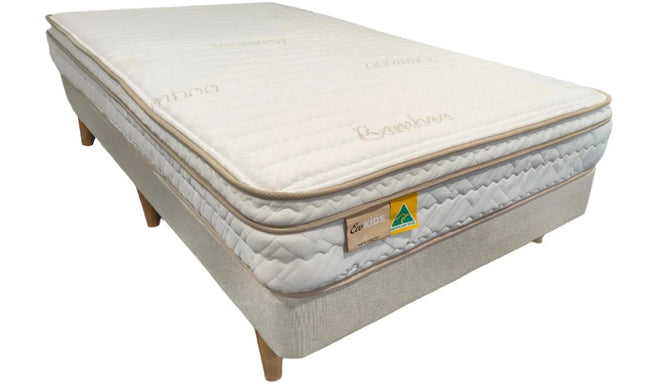 Eco Kids Pillow Top Mattress with Eco Kids Base Bundle