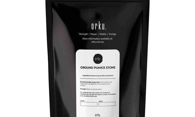 Ground Pumice Stone Granular Powder Bags Eco Exfoliant Body Scrub Soap Additive