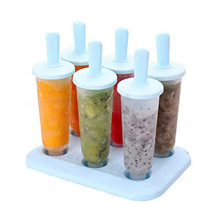 NNEOBA Ice Pop Molds Reusable Popsicle Cube Maker