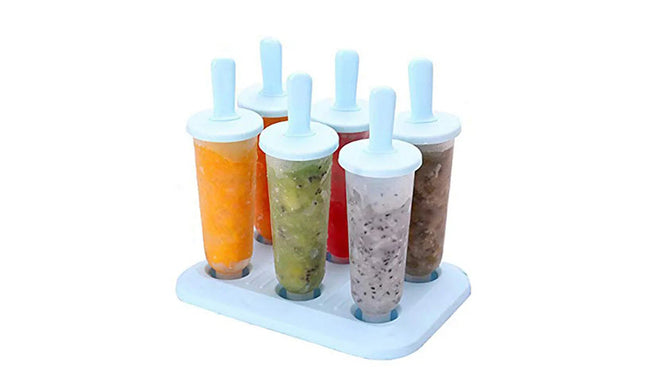 NNEOBA Ice Pop Molds Reusable Popsicle Cube Maker