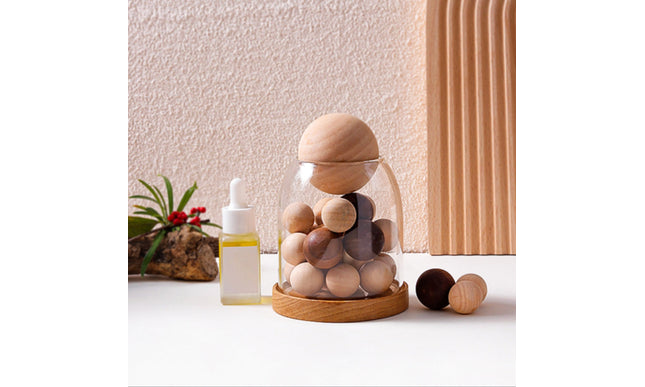 Pearl Wood Essential Oil Diffuser | Natural Wood | No Plastics Stylish Home Decor