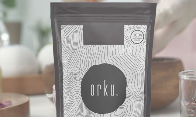 Orku Epsom Salt Magnesium Sulphate - Natural Bath Salts Skin Foot Body Care-1