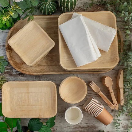 Disposable Plates and Cutlery Pack