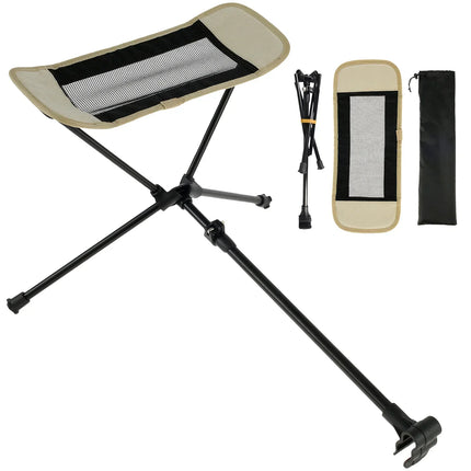 Outdoor Portable Folding Chair with Footrest