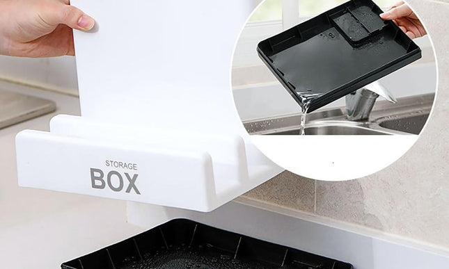 Space-Saving Kitchen Organizer for Tableware and Essentials