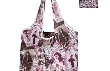 Large Shopping Bag Reusable Eco Bag Grocery Package Beach Toy Storage Bags Shoulder Shopping Pouch Foldable Tote Pouch Package